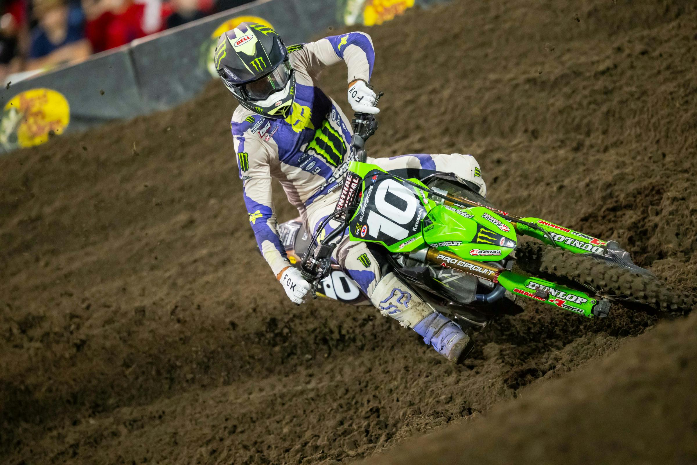 Seth Hammaker got on the board in 2026 at Daytona.